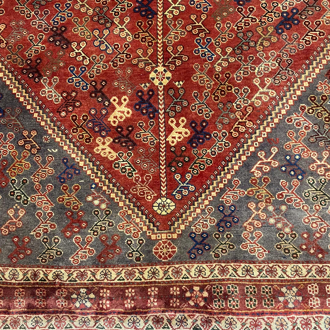 فرش دستبافت قشقایی (168×225)سانتیمتر