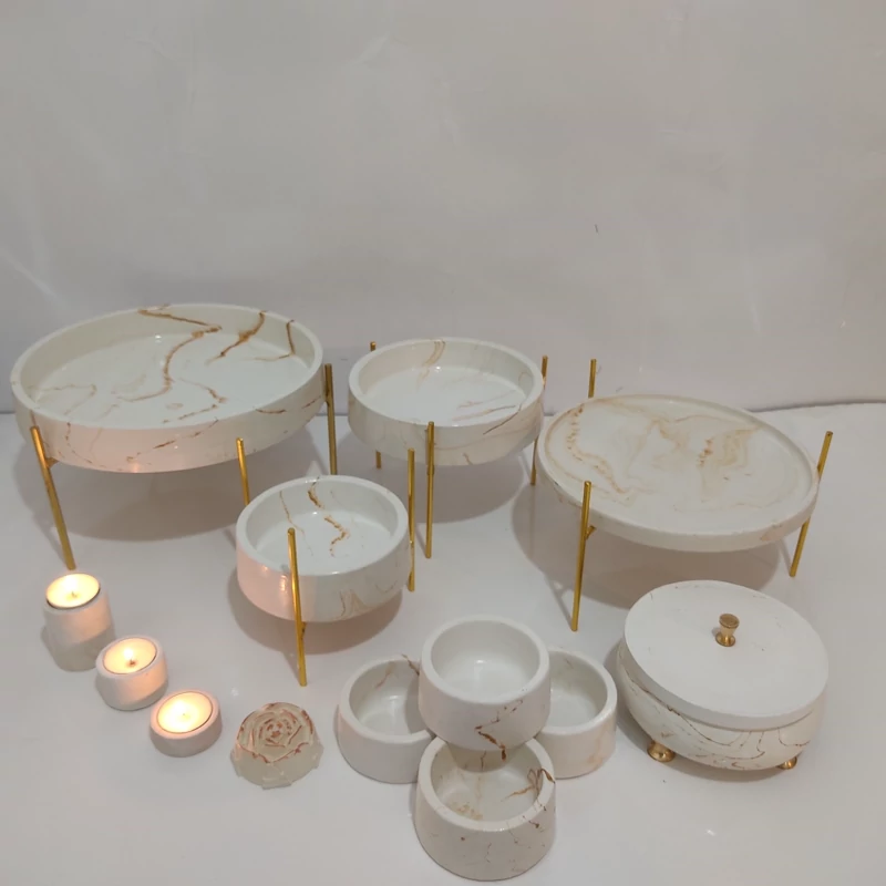 سرویس پذیرای سنگ مرمر مهندسی پایه فلزی