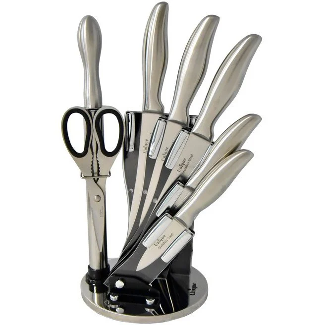 سرویس چاقو 8 پارچه یونیک مدل S2 کد 5100 (پس کرایه)