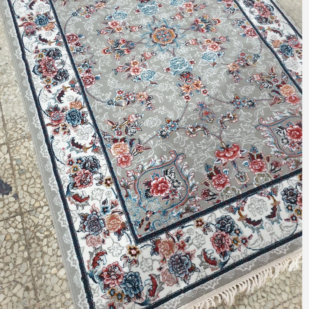 فرش ماشینی کاشان قالیچه500شانه ورژن طرح700طرح گیلداسایز4متری2،25در1،5(باارسال رایگان)