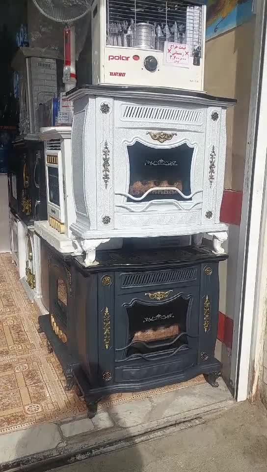 بخاری گازی طرح ارنست شومینه ای الماس گاز 36 هزار