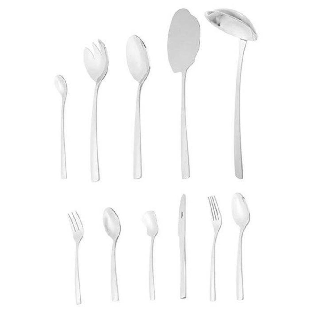 سرویس قاشق و چنگال 116 پارچه ناب استیل مدل Felorance
