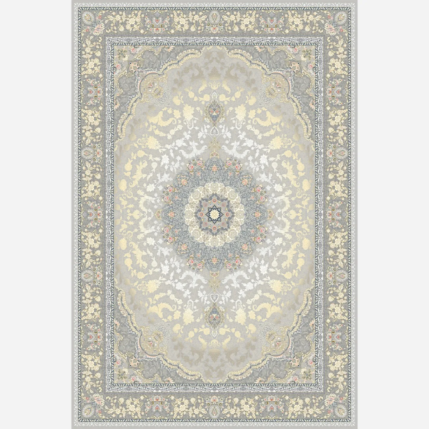 فرشینه مخمل ترک طرح فرش GC-11863 (ارسال رایگان)