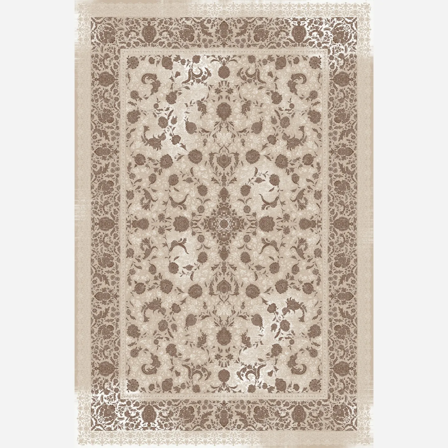 فرشینه مخمل ترک طرح فرش GC-11525 (ارسال رایگان)