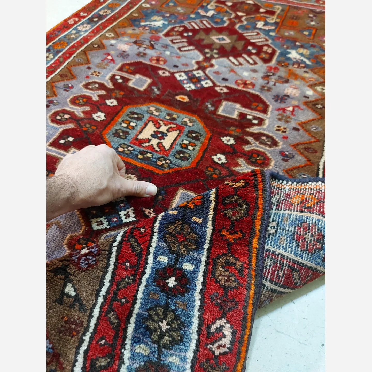 فرش دستبافت خرکچه های عشایری و شهری