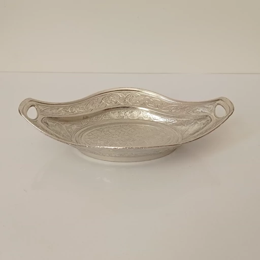 حلوا خوری طرحدار نقره ای رنگ نانو شده