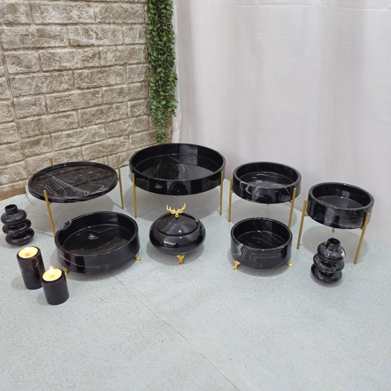 سرویس پذیرای سنگ مرمر مهندسی پایه فلزی