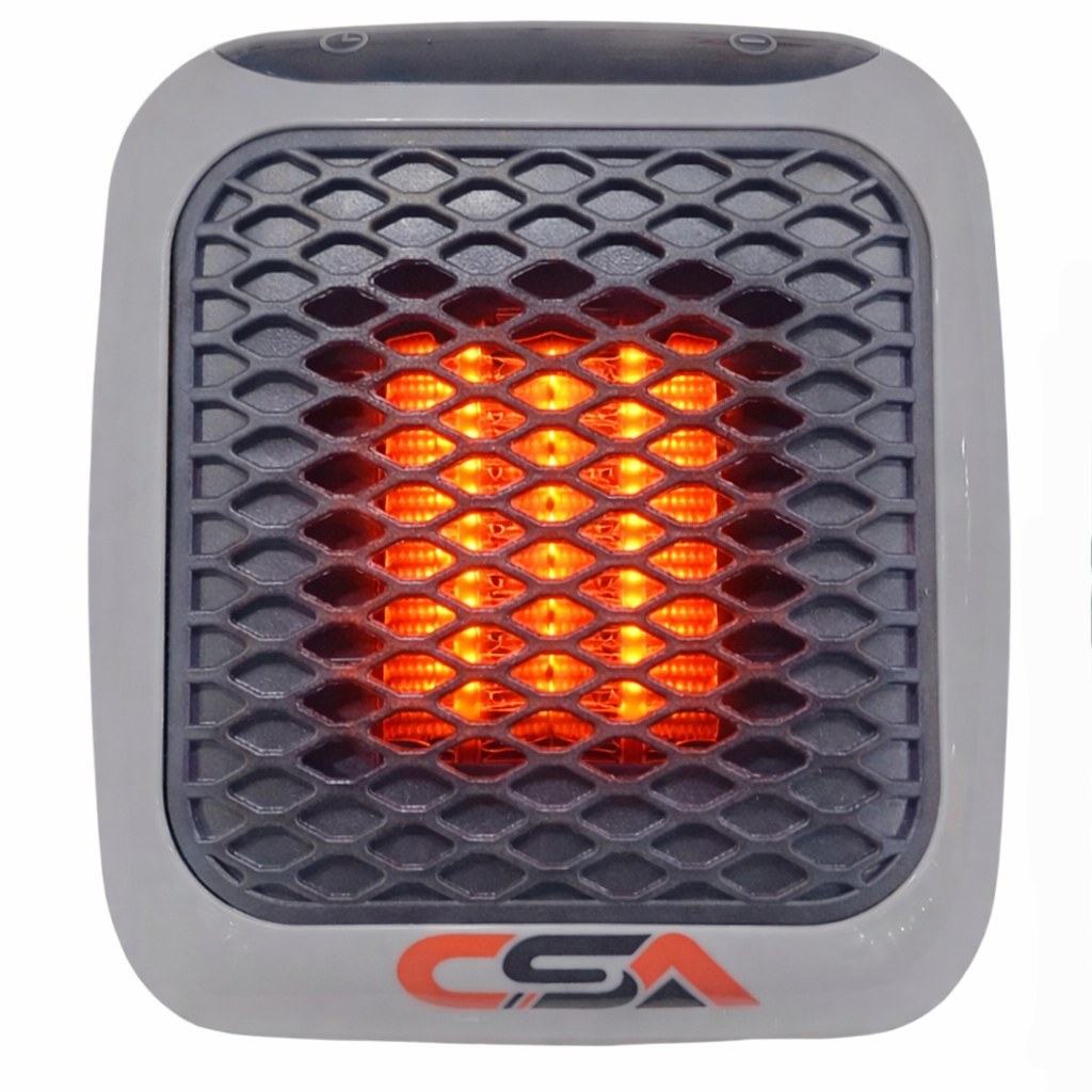 فن هیتر و بخاری برقی فن دار وارداتی مدل CSA 800W کنترل دار صفحه لمسی