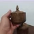 قندان چوبی خراطی (چوب گردو)